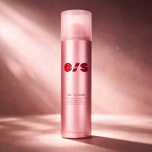 Spray Fijador O/S On ’Til Dawn: Fija, matifica y protege tu maquillaje horas